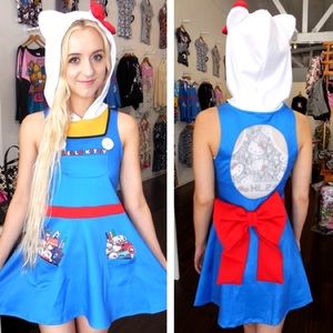 Mighty Fine Sanrio Hello Kitty Dress Costume
